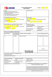 <span style="color:#c60114;">Австралийская пресс тормозной инструмент клиент</span>